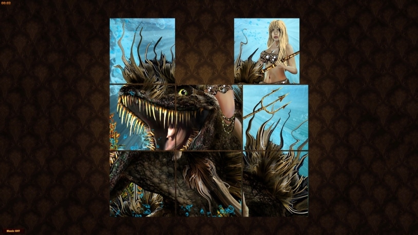 Fantasy Sliding Puzzle